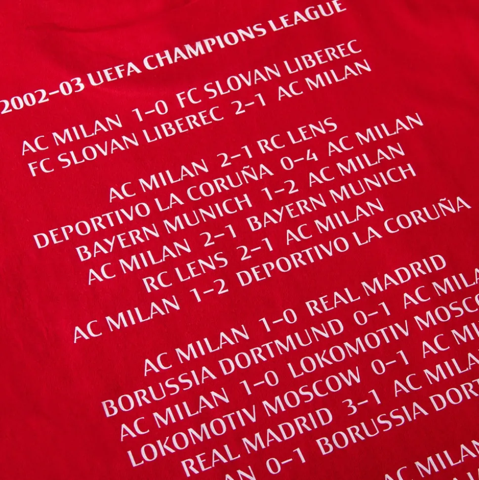 AC Milan CL 2003 Team Embroidery T-shirt