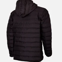All Black Pufferjack Met Capuchon