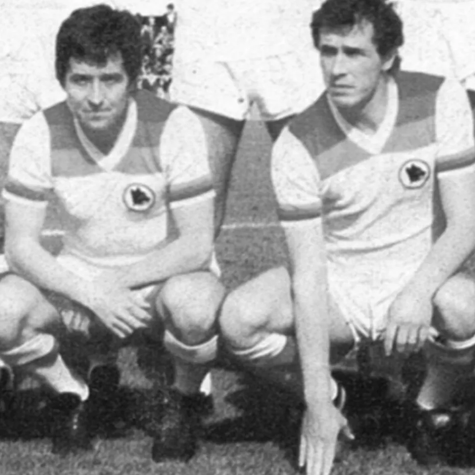 AS Roma 1978 - 79 Away Retro Voetbalshirt