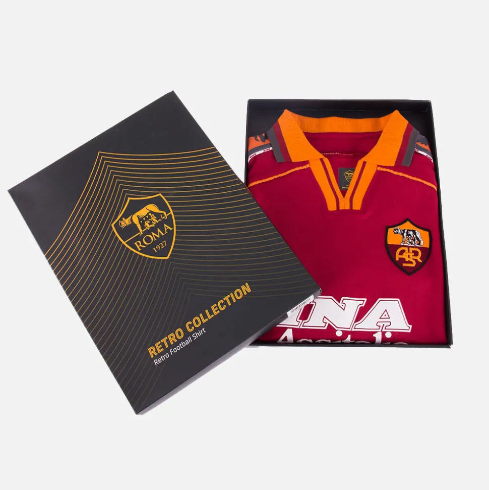 AS Roma 1998 - 99 Retro Voetbalshirt