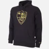AS Roma Heritage Hooded Sweater Nera