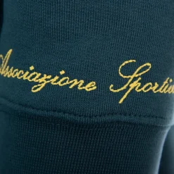 AS Roma Heritage Hooded Sweater Verde Bottiglia