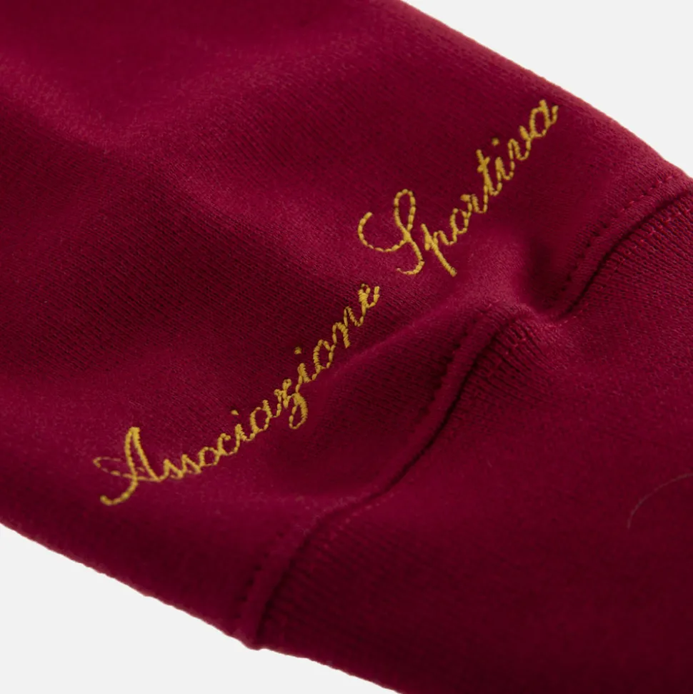 AS Roma Heritage Hooded Sweater Rosso