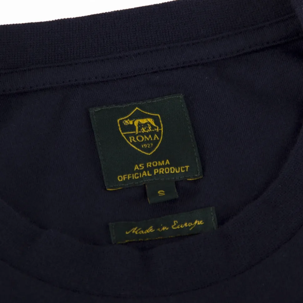 AS Roma Heritage T-shirt Blu