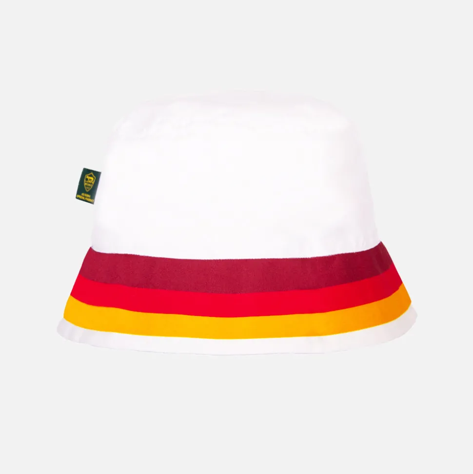 AS Roma Stripes Bucket Hat