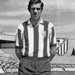Atletico de Madrid 1970 - 71 Retro Voetbalshirt
