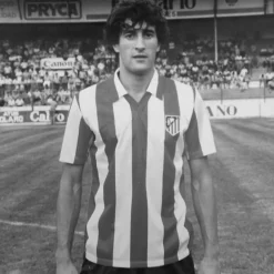Atletico de Madrid 1985 - 86 Retro Voetbalshirt