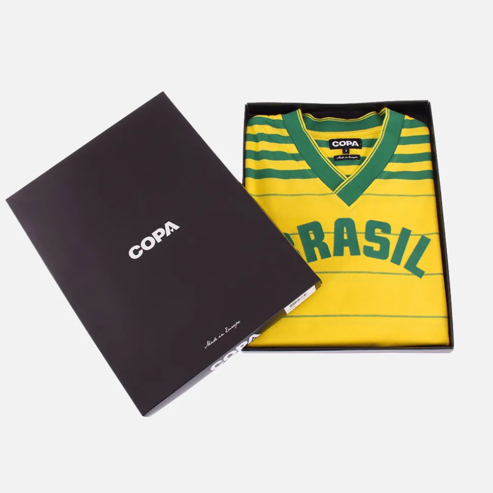 Brazilië 1984 Retro Voetbalshirt