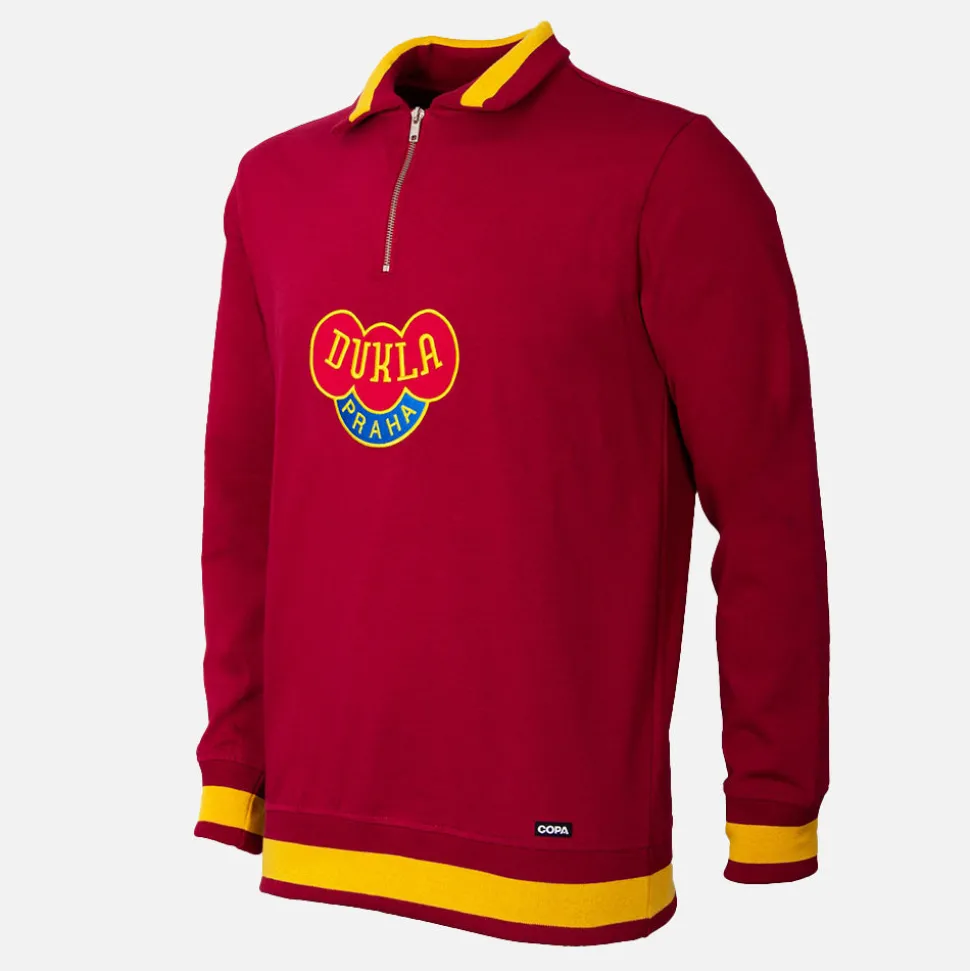 Dukla Prague 1968 Retro Voetbal Sweater