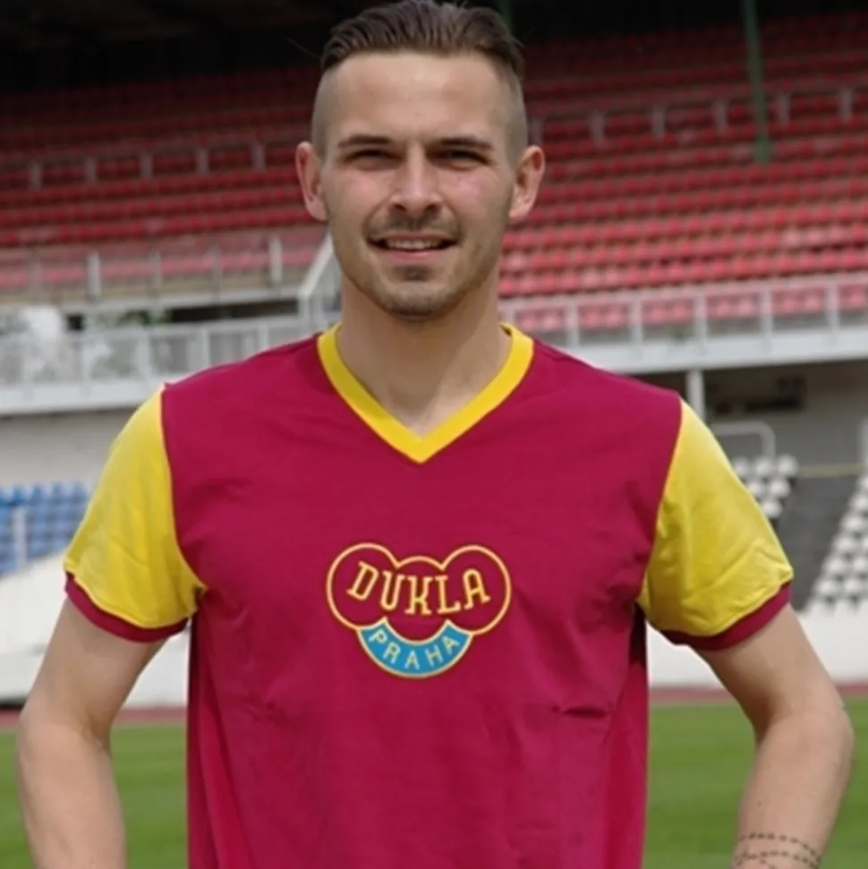 Dukla Prague 1960's Retro Voetbalshirt