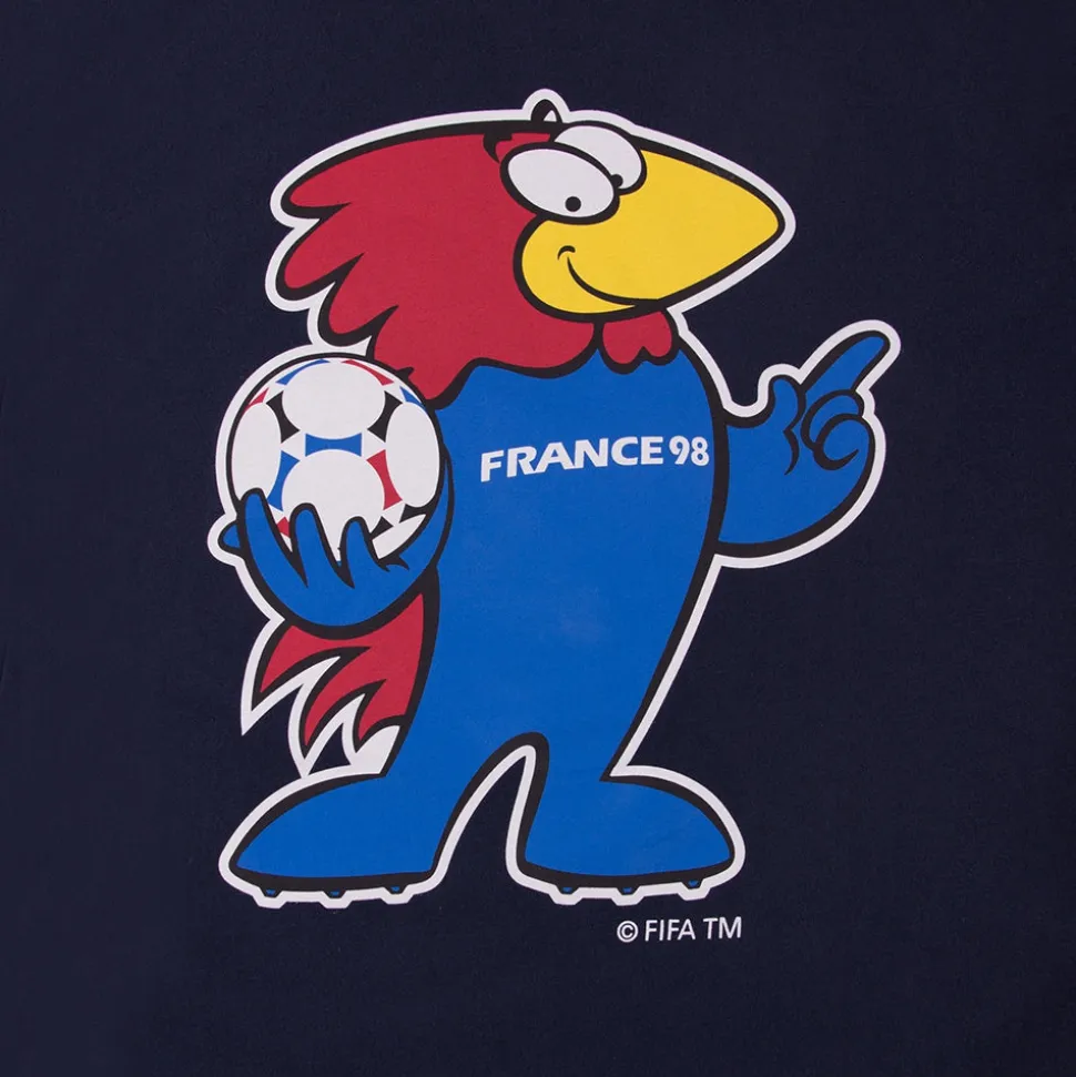 Frankrijk 1998 World Cup Footix Mascot T-Shirt