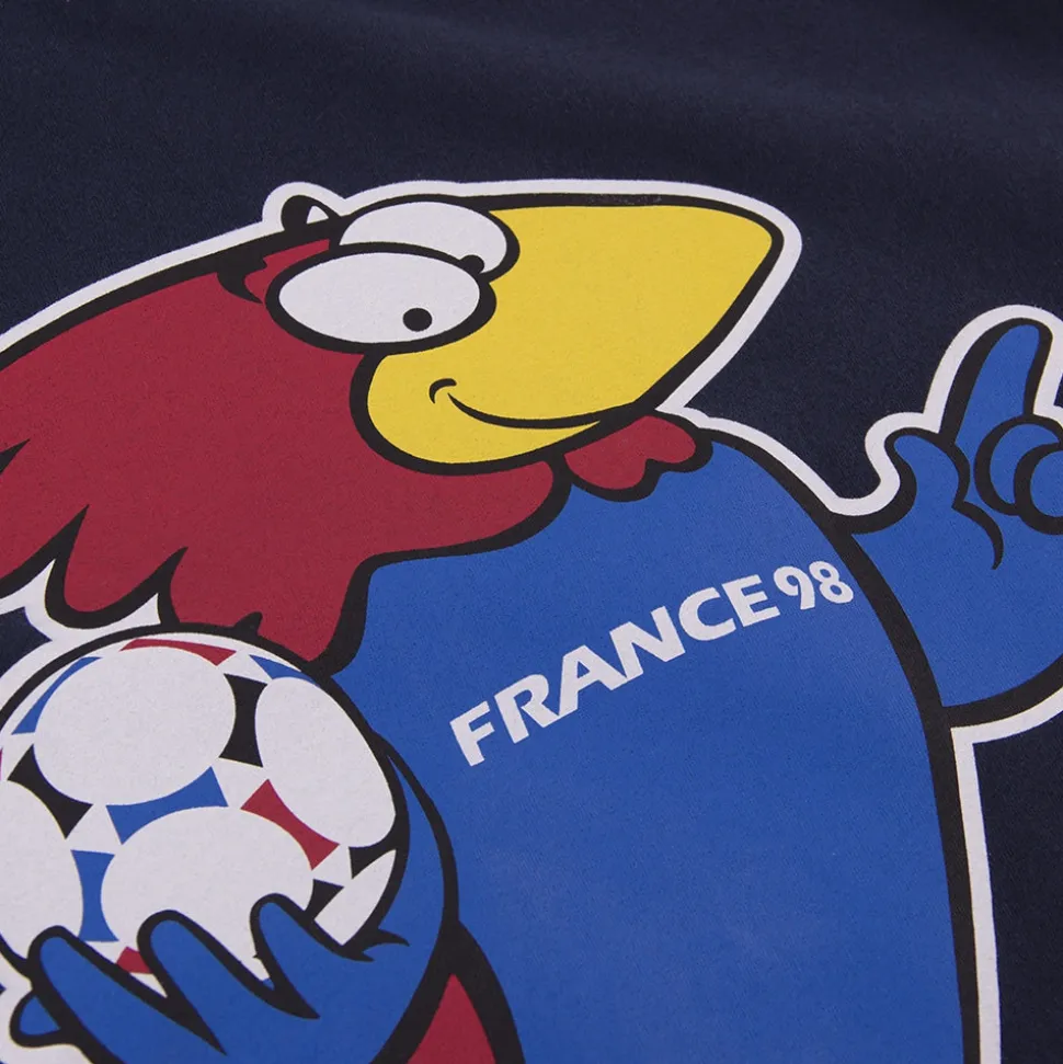 Frankrijk 1998 World Cup Footix Mascot T-Shirt