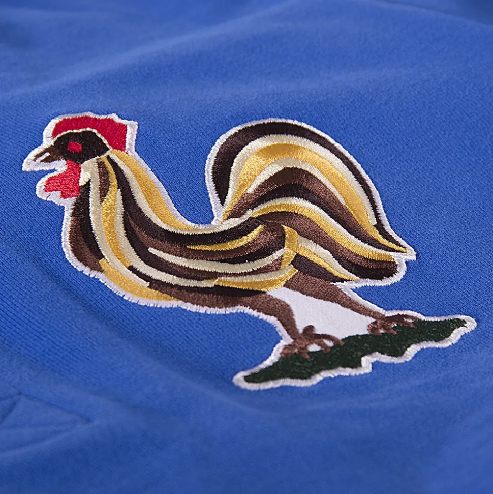 Frankrijk 1950's Retro Voetbalshirt