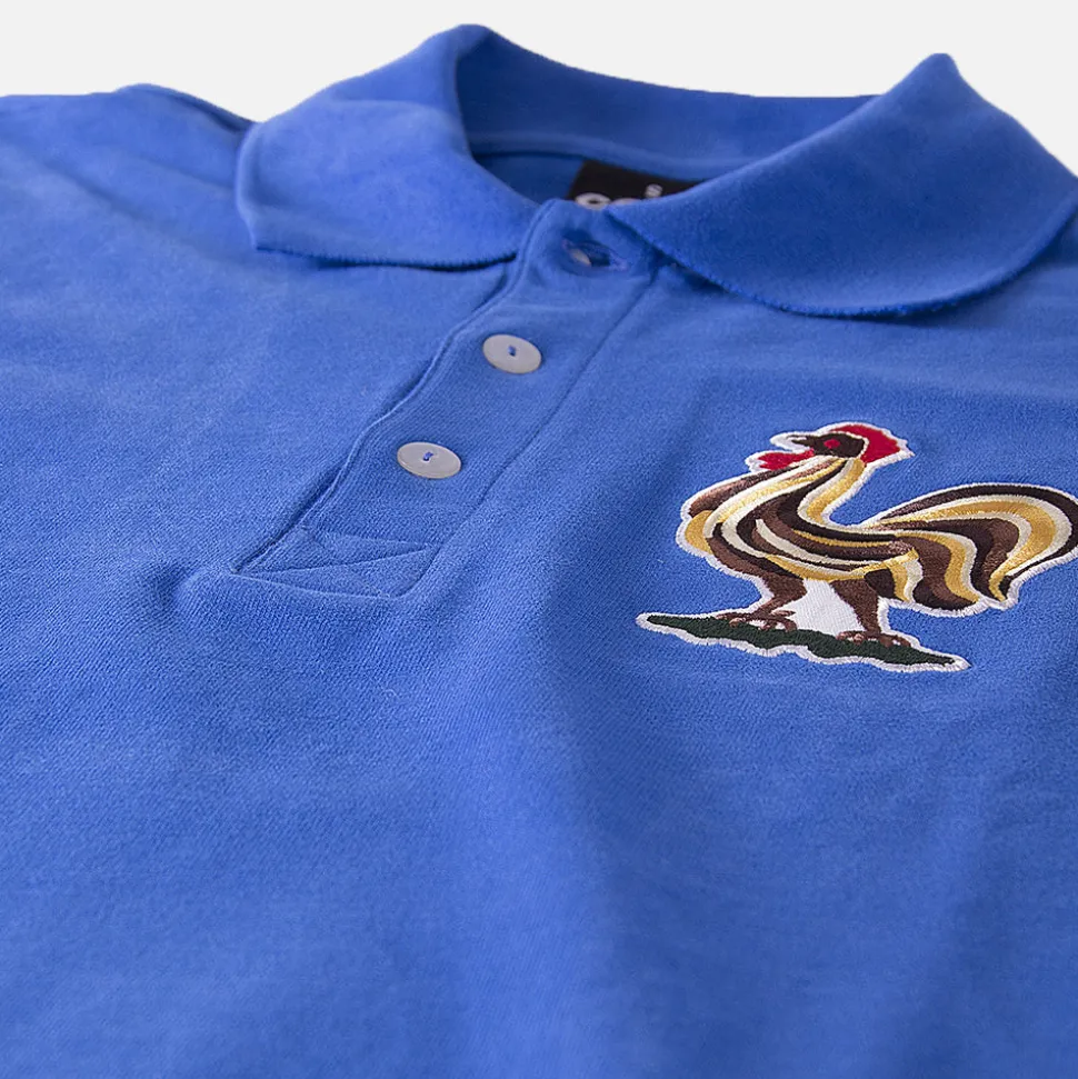 Frankrijk 1950's Retro Voetbalshirt