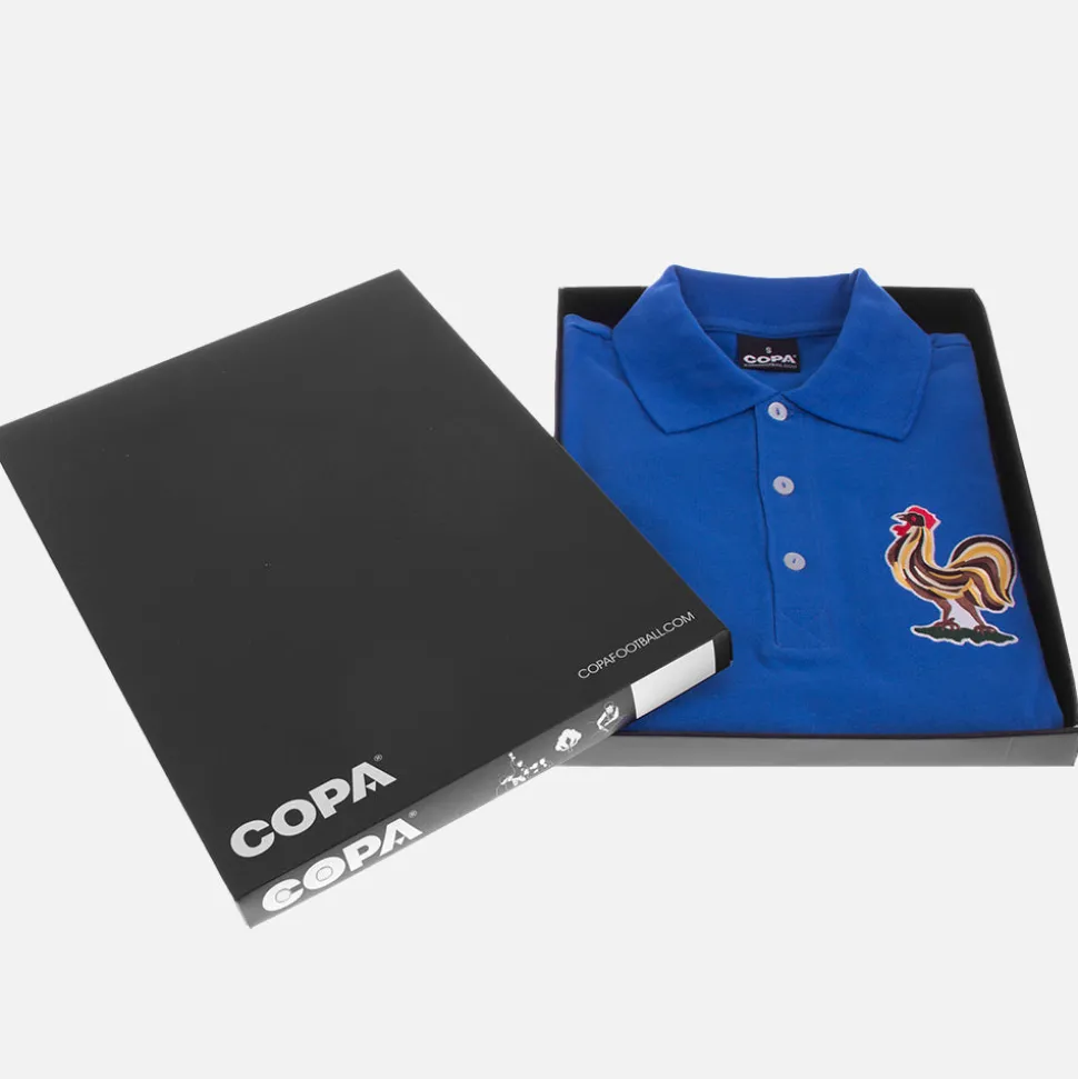 Frankrijk 1950's Retro Voetbalshirt