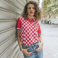 Kroatië 1990 Retro Voetbalshirt