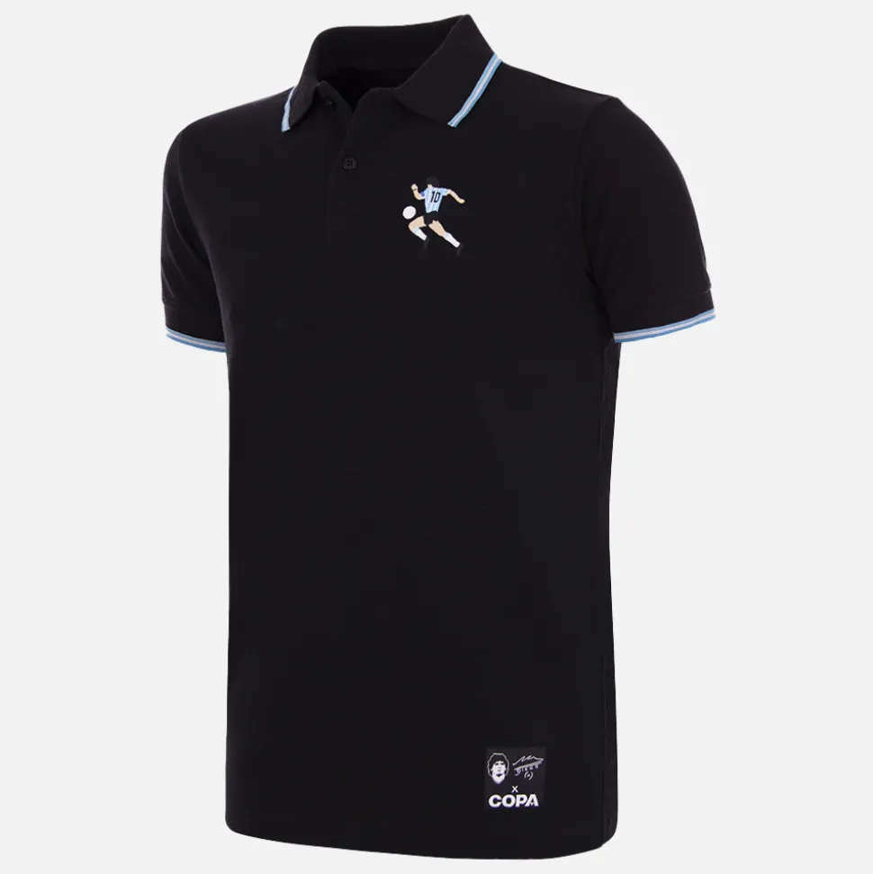 Maradona X COPA Argentina Embroidery Polo Shirt