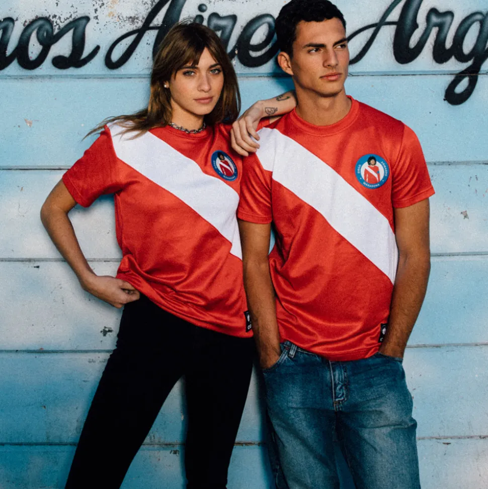 Maradona x COPA Argentinos Juniors 1976 Retro Voetbalshirt