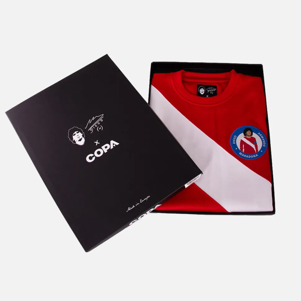 Maradona x COPA Argentinos Juniors 1976 Retro Voetbalshirt