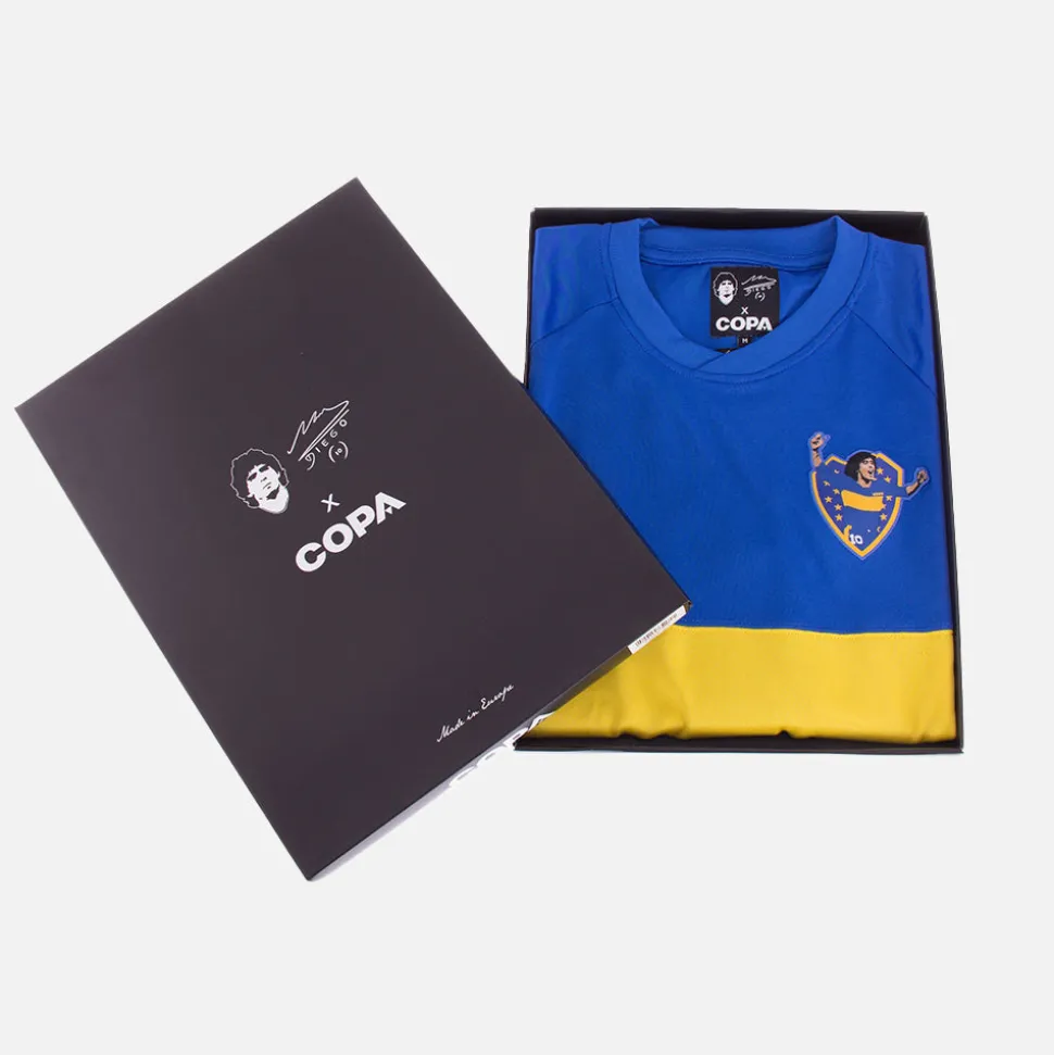 Maradona X COPA Boca 1981 - 82 Retro Voetbalshirt