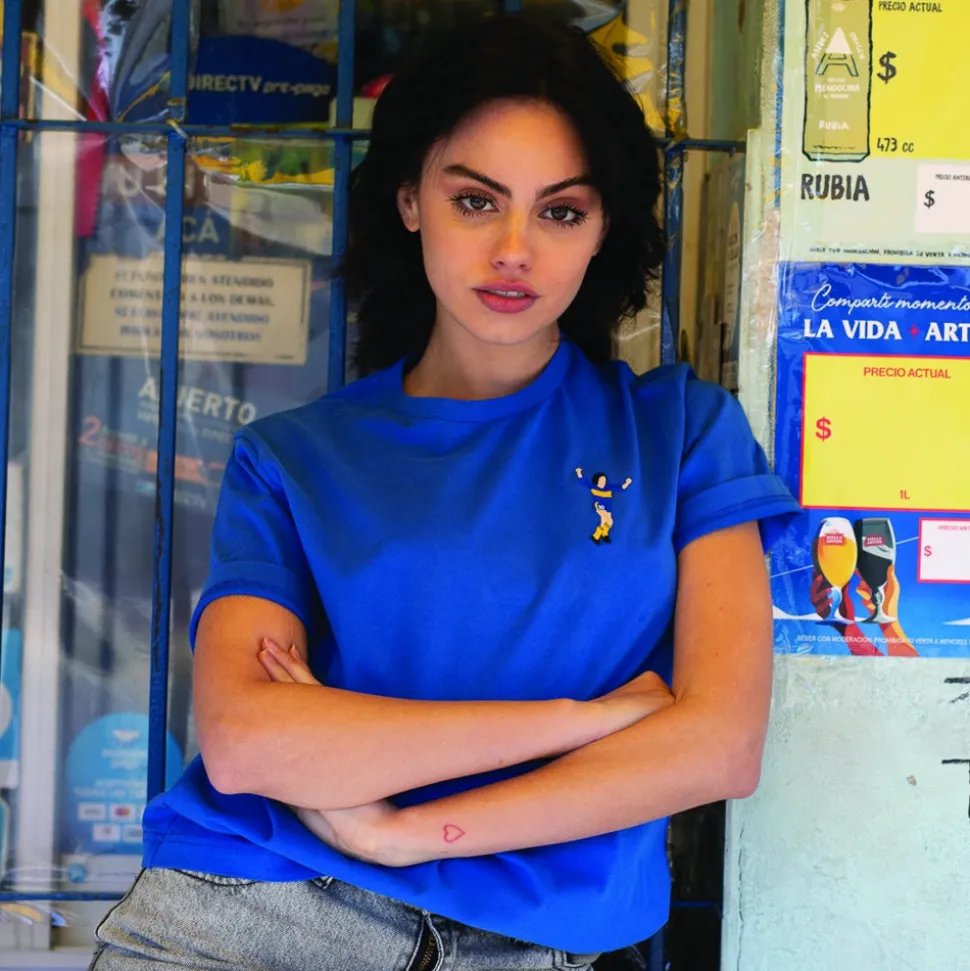 Maradona X COPA Boca Embroidery T-Shirt