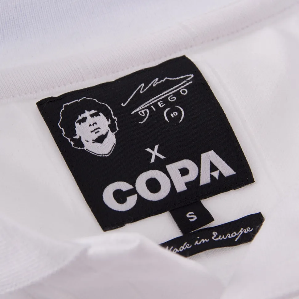 Maradona X COPA Napoli 1986 - 87 Away Retro Voetbalshirt