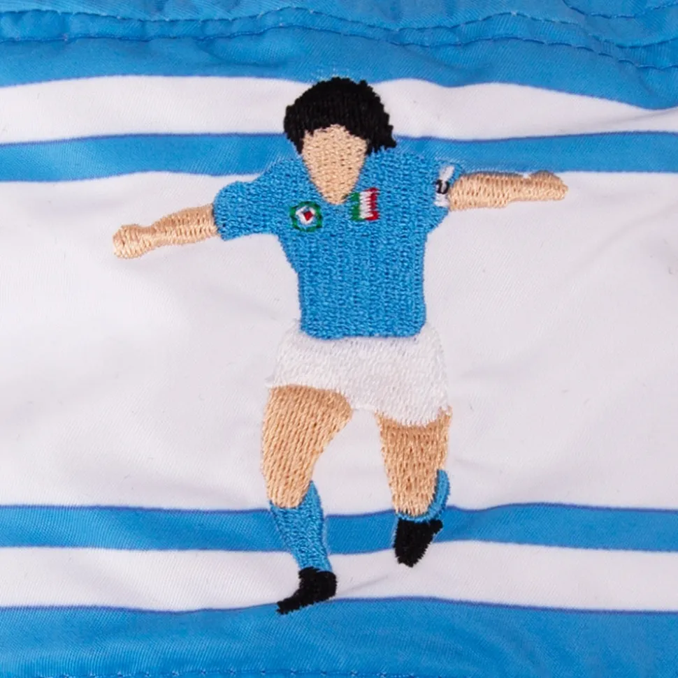 Maradona x COPA Napoli Embroidery Bucket Hat
