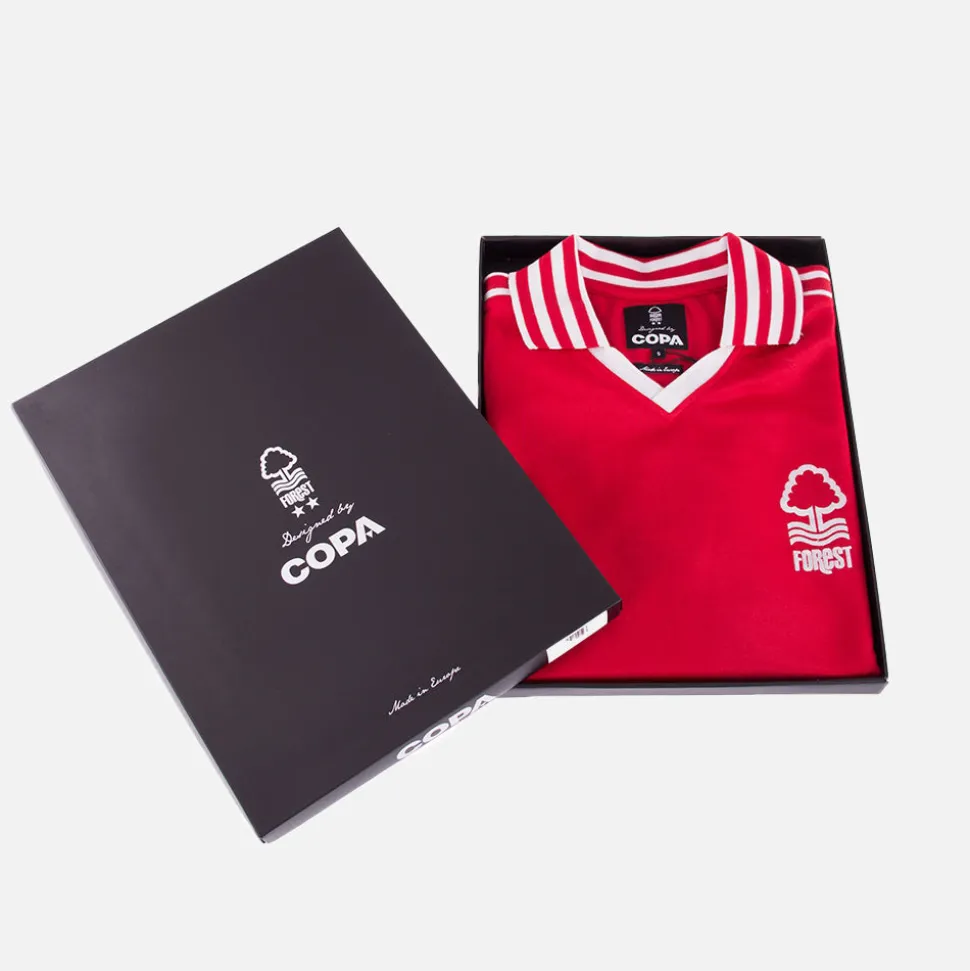 Nottingham Forest 1976 - 77 Retro Voetbalshirt