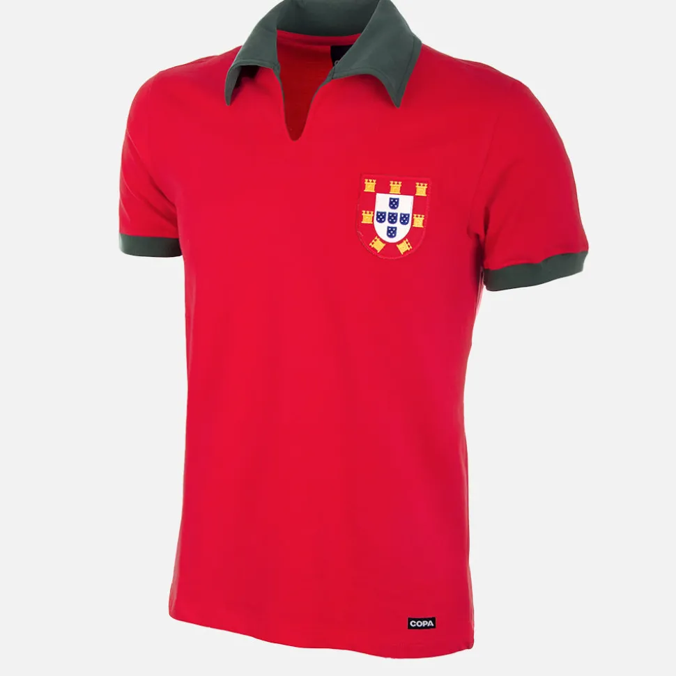 Portugal 1972 Retro Voetbalshirt
