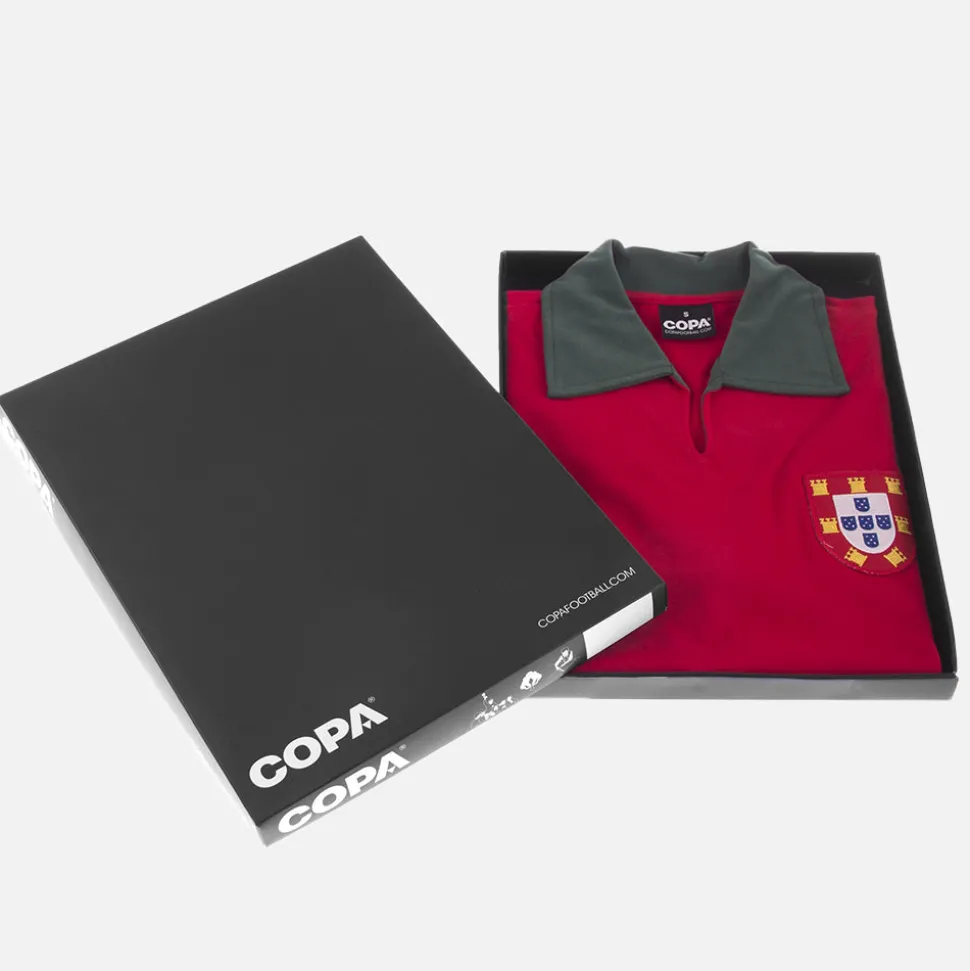 Portugal 1972 Retro Voetbalshirt