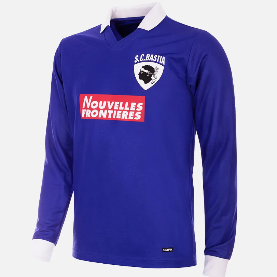 SC Bastia 1997 - 98 Retro Voetbalshirt