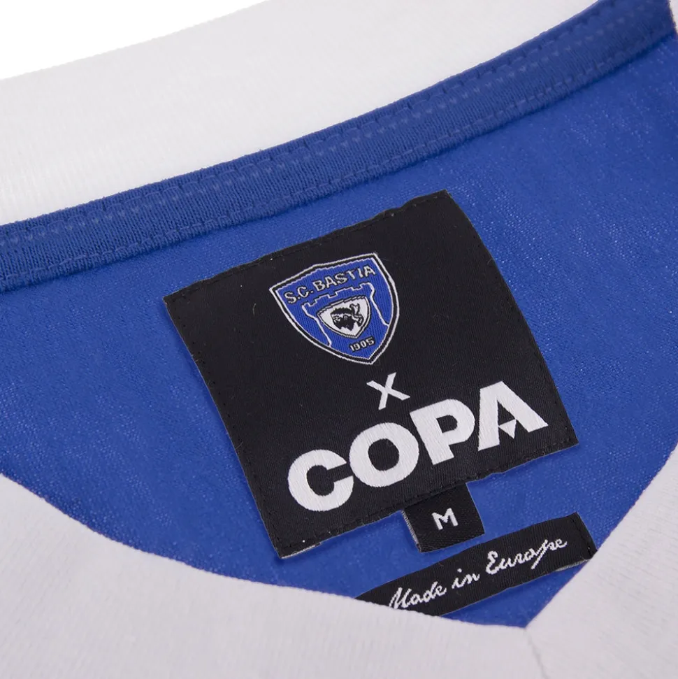 SC Bastia 1981 - 82 Retro Voetbalshirt