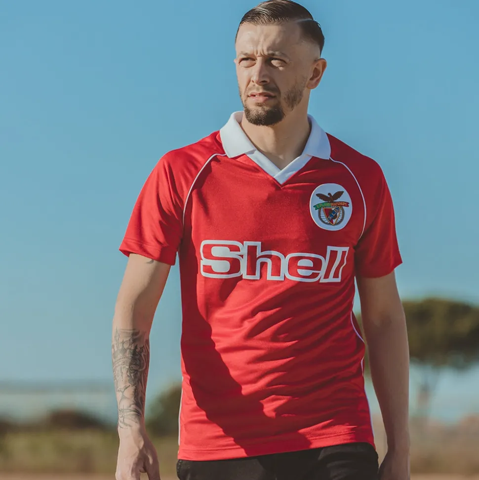 SL Benfica 1984 - 85 Retro Voetbalshirt