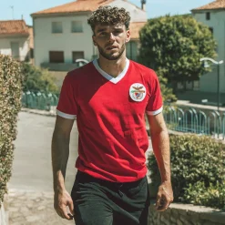 SL Benfica 1974 - 75 Retro Voetbalshirt