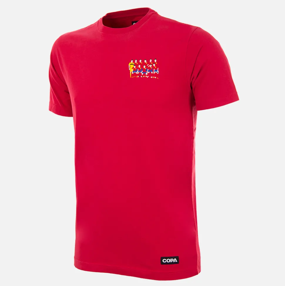 Spanje 2012 European Champions embroidery T-Shirt