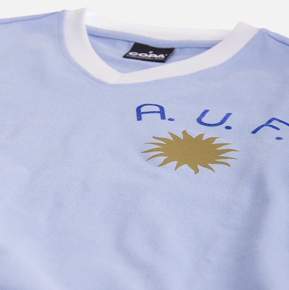 Uruguay 1970's Retro Voetbalshirt