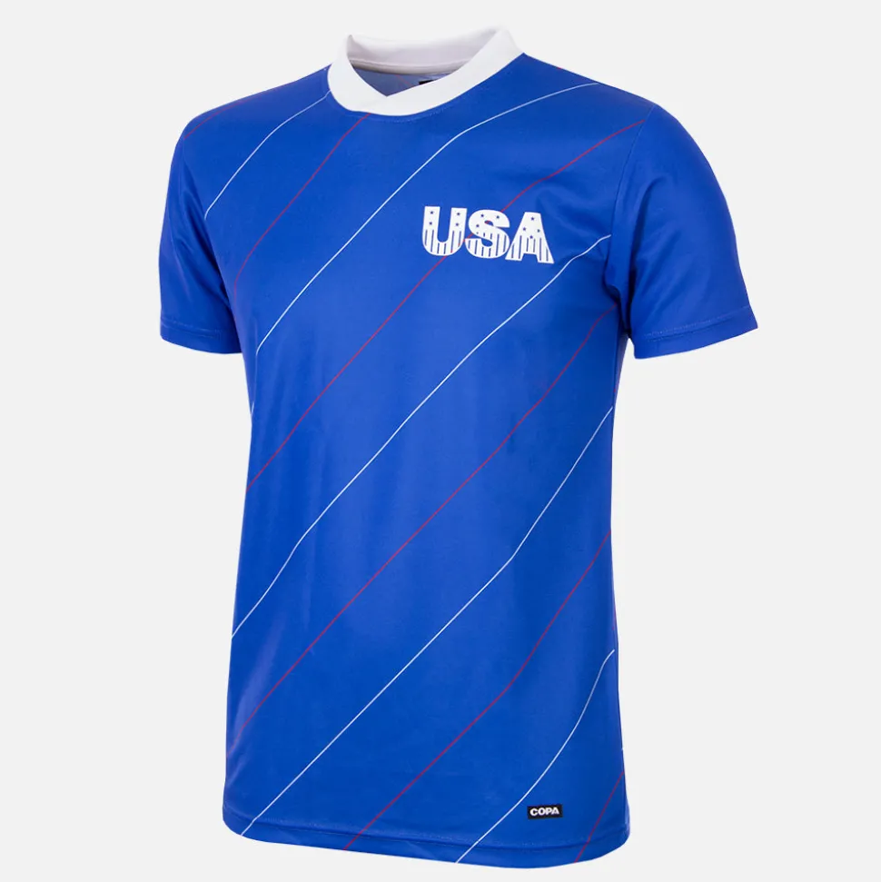 USA 1984 Retro Voetbalshirt