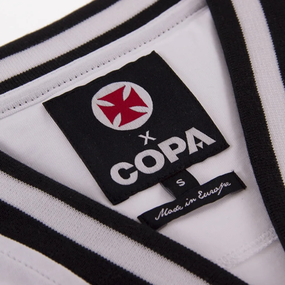 Vasco da Gama 1975 Away Retro Voetbalshirt