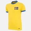 Zweden 1970's Retro Voetbalshirt