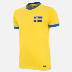 Zweden 1970's Retro Voetbalshirt